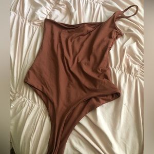 Meshki Nude light brown body suit